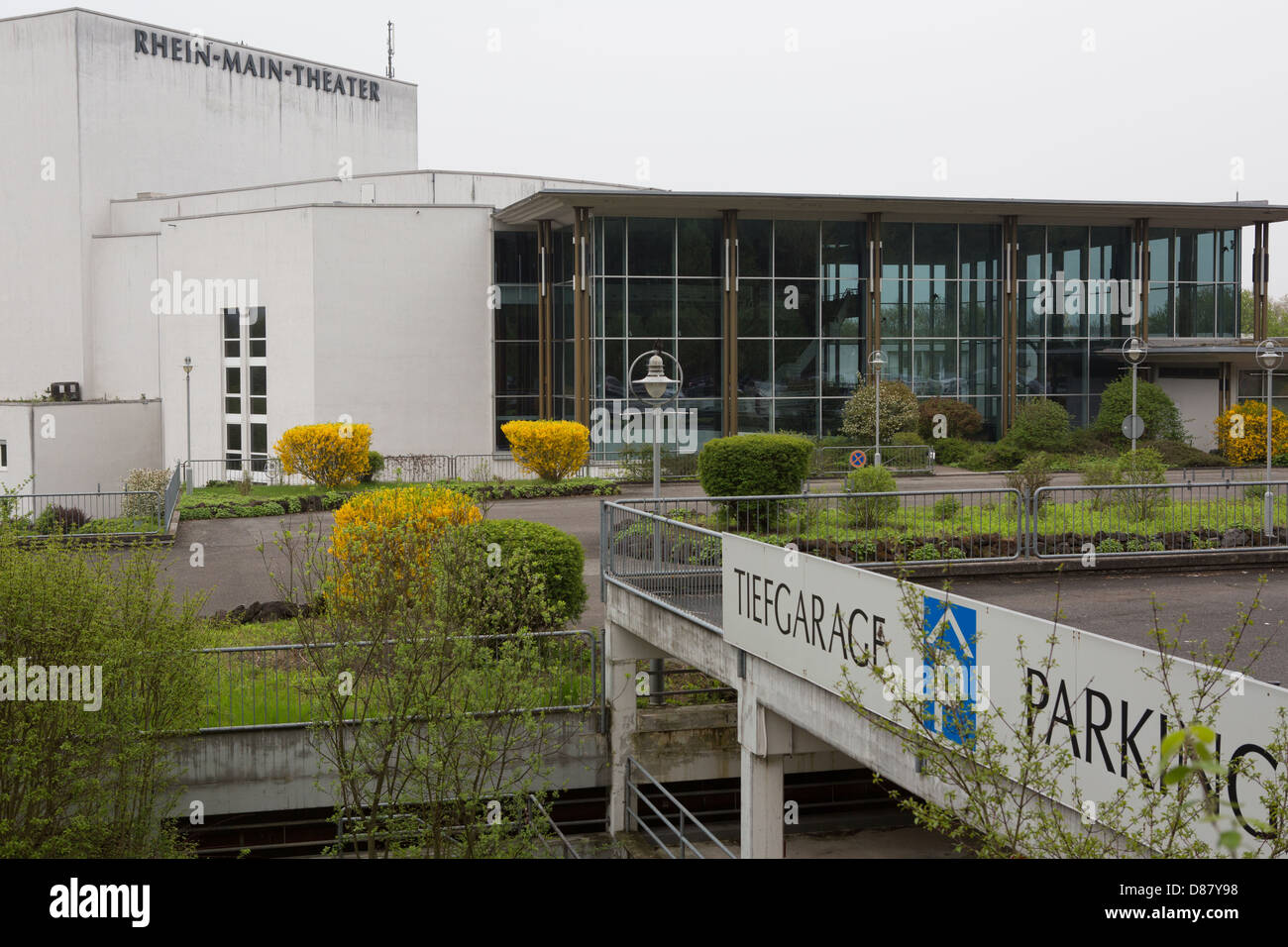 Rhein Main Theatre, Frankfurt Stock Photo