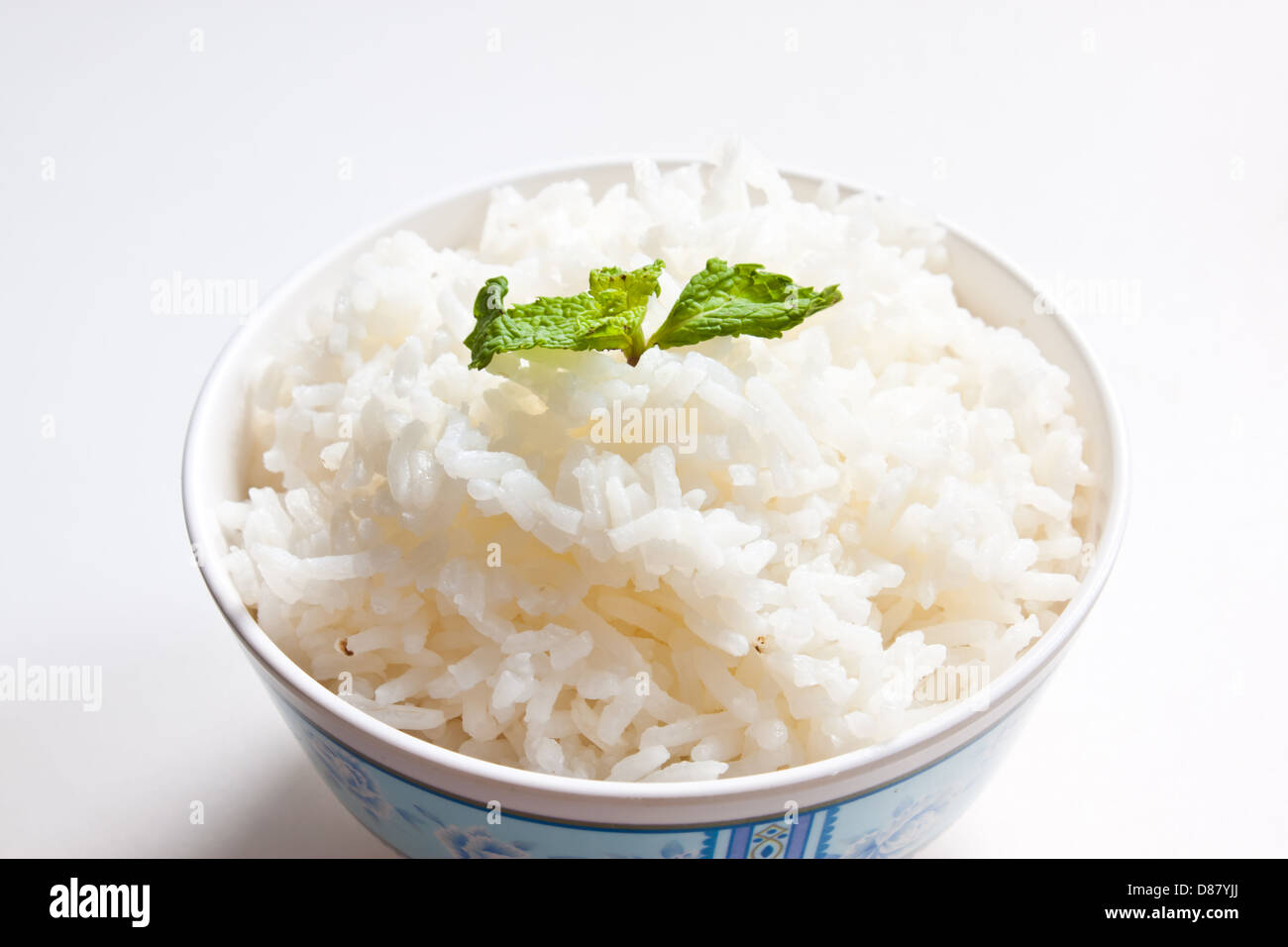 rice with mint Stock Photo - Alamy