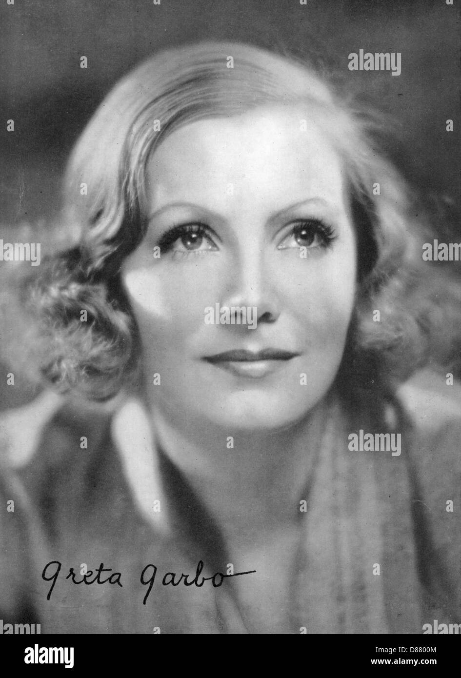 Greta Garbo Sep 1931 Stock Photo