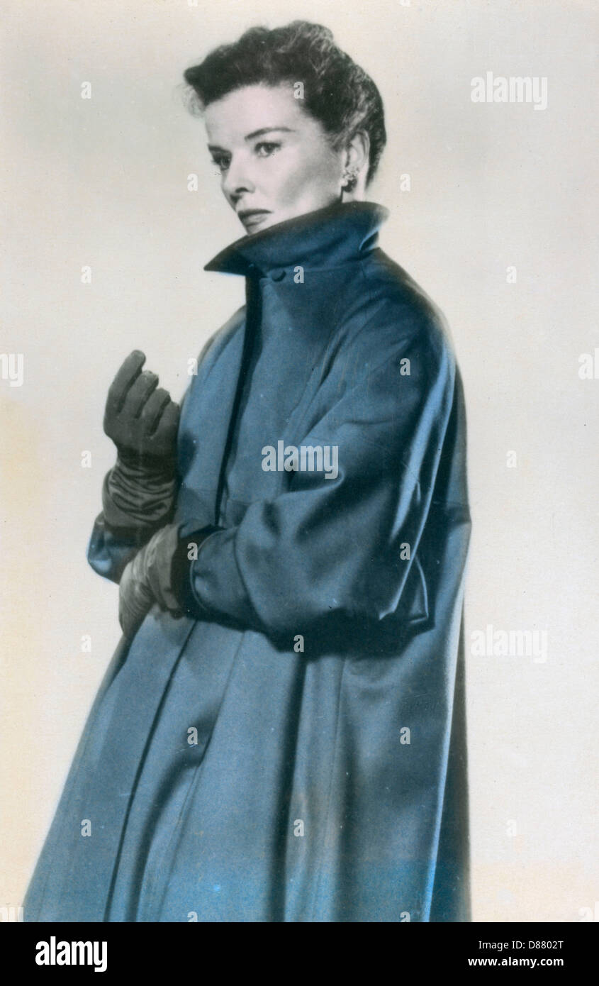 Katharine Hepburn Coat Stock Photo