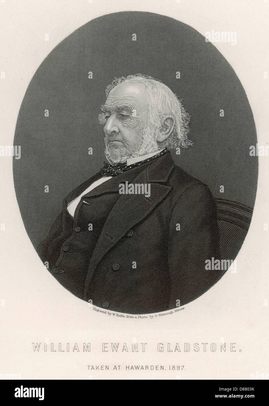WILLIAM EWART GLADSTONE Stock Photo Alamy William Ewart Gladstone D8803K 