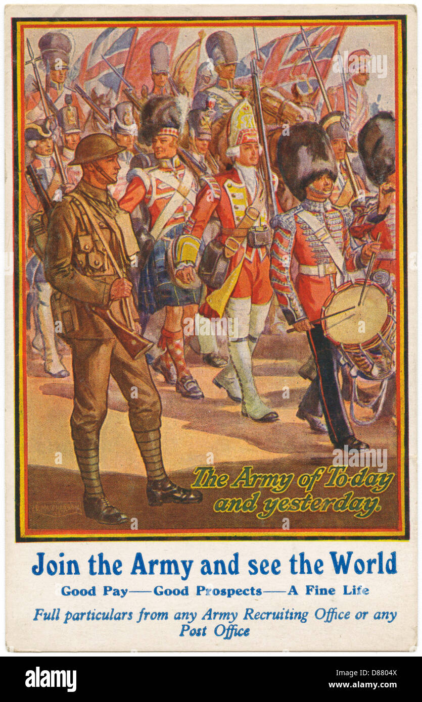 Army recruitment poster hi-res stock photography and images - Alamy