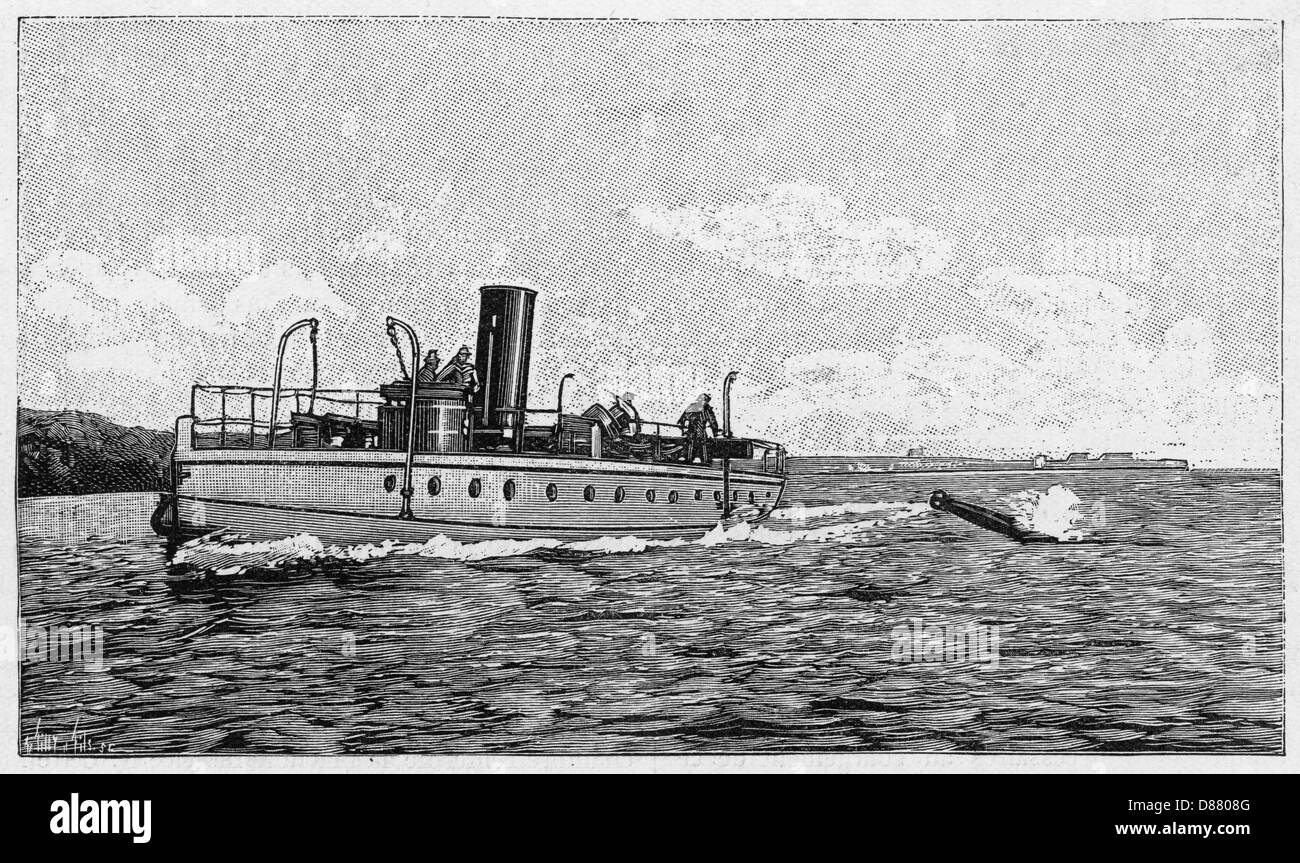 Whitehead torpedo hires stock photography and images Alamy