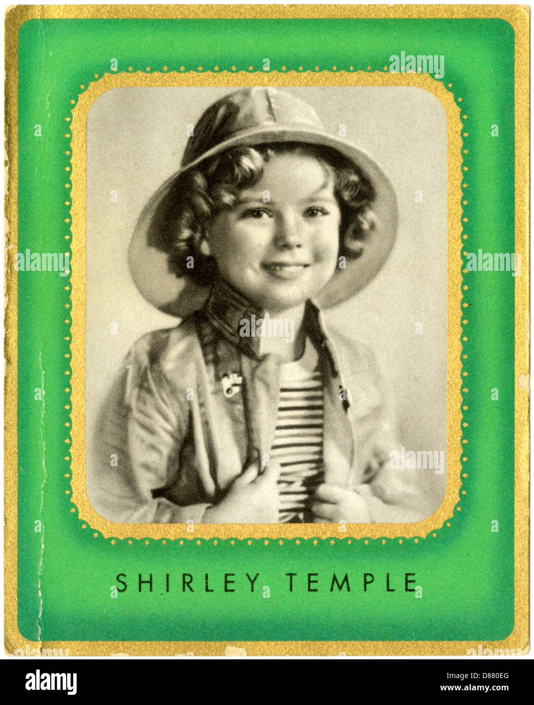 SHIRLEY TEMPLE, American child star Stock Photo