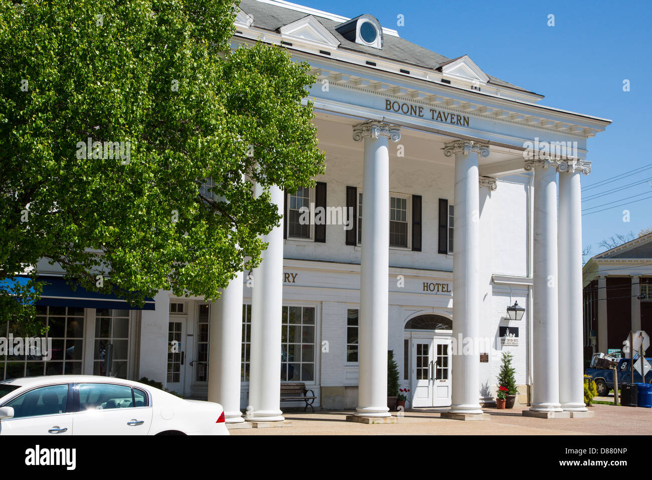 Boone Tavern Hotel of Berea College in Berea Kentucky Stock Photo