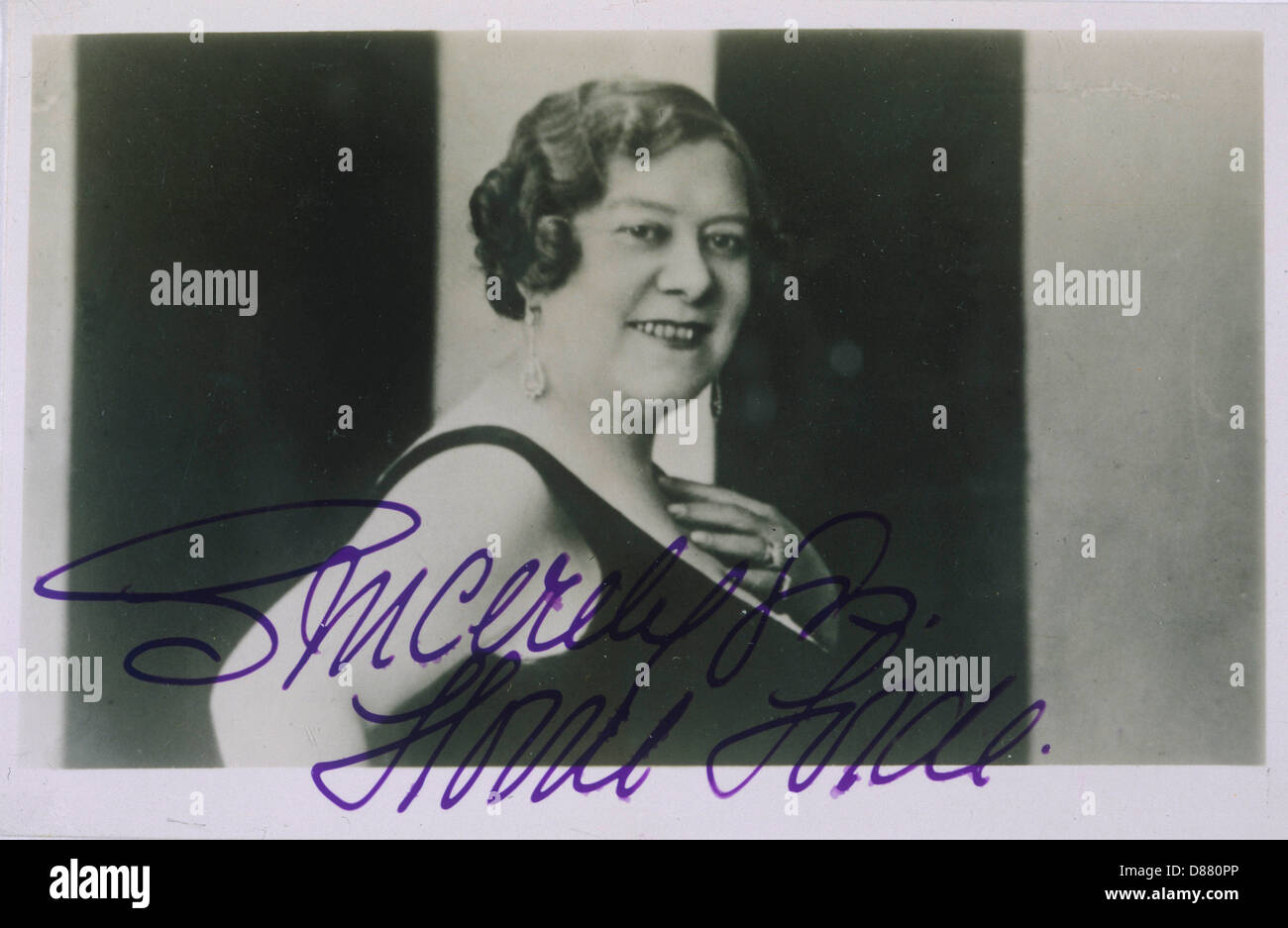 Florrie Forde - Signed Stock Photo