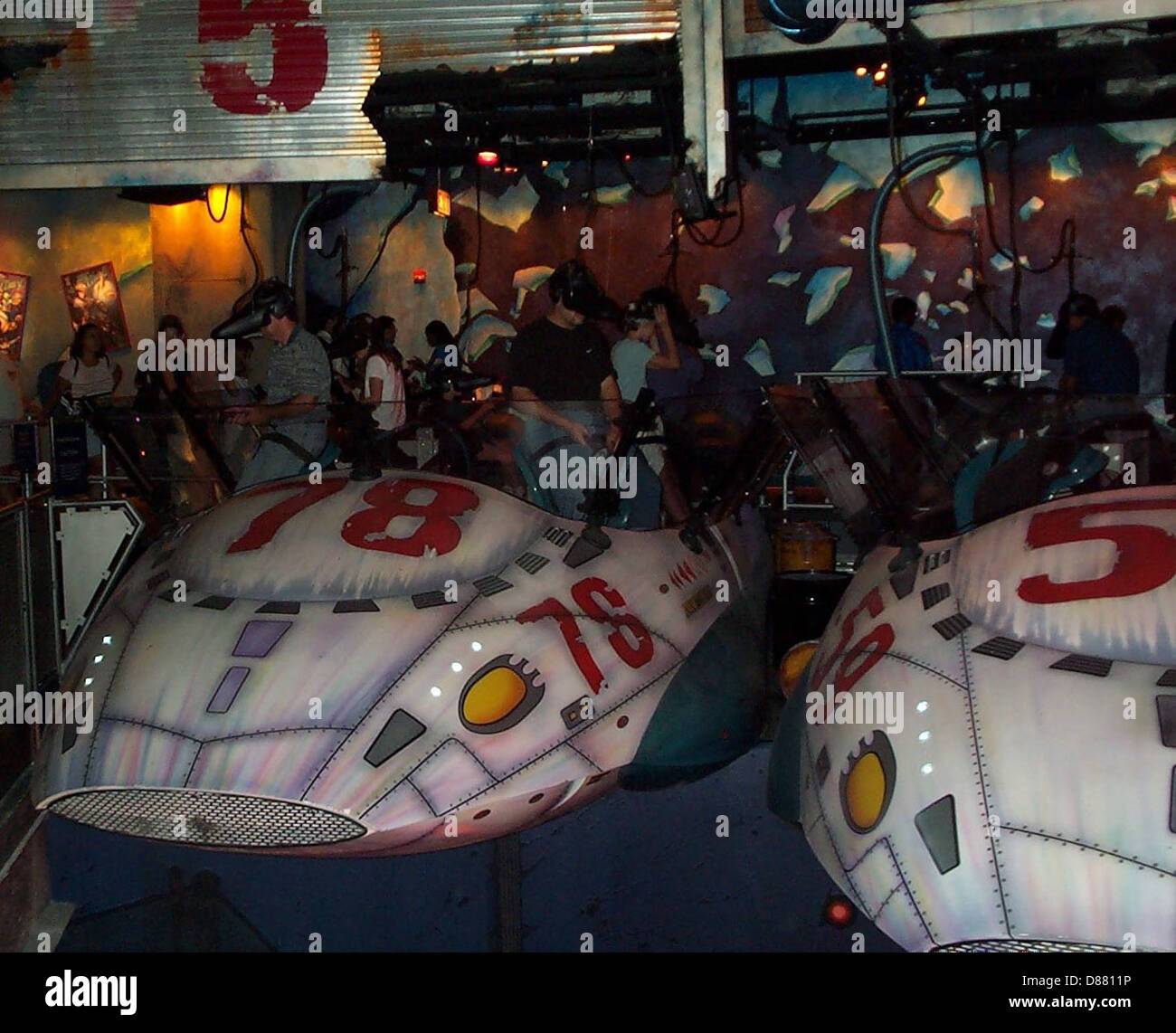DisneyQuest Ride the Comix Stock Photo - Alamy
