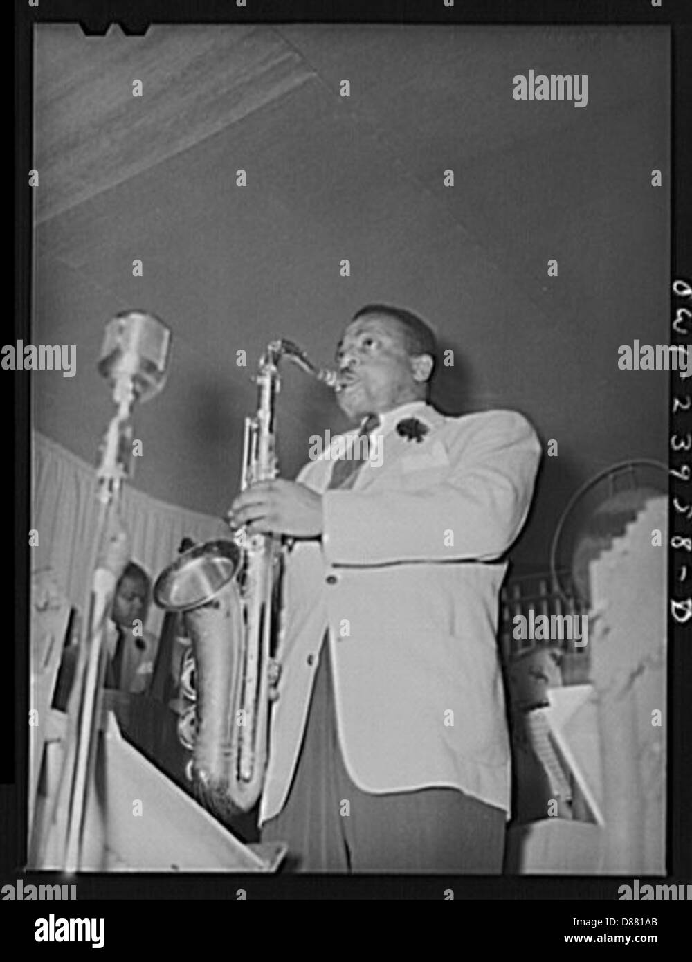 Duke Ellington Hurricane Ballroom tenor saxophone Stock Photo Alamy