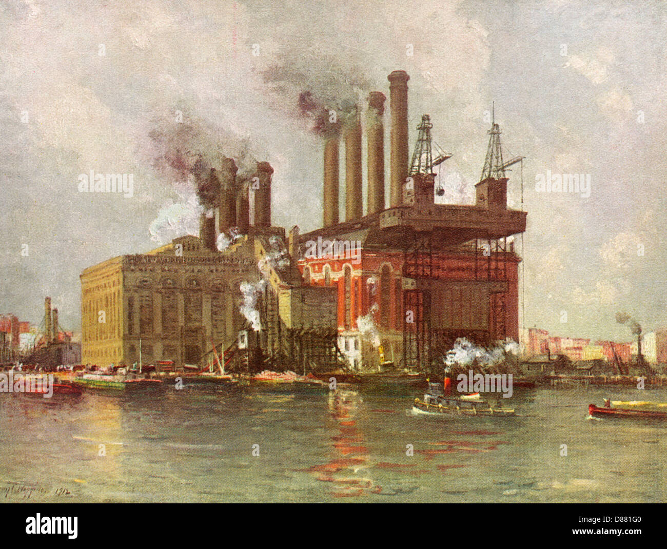 New York Edison Company Stock Photo Alamy