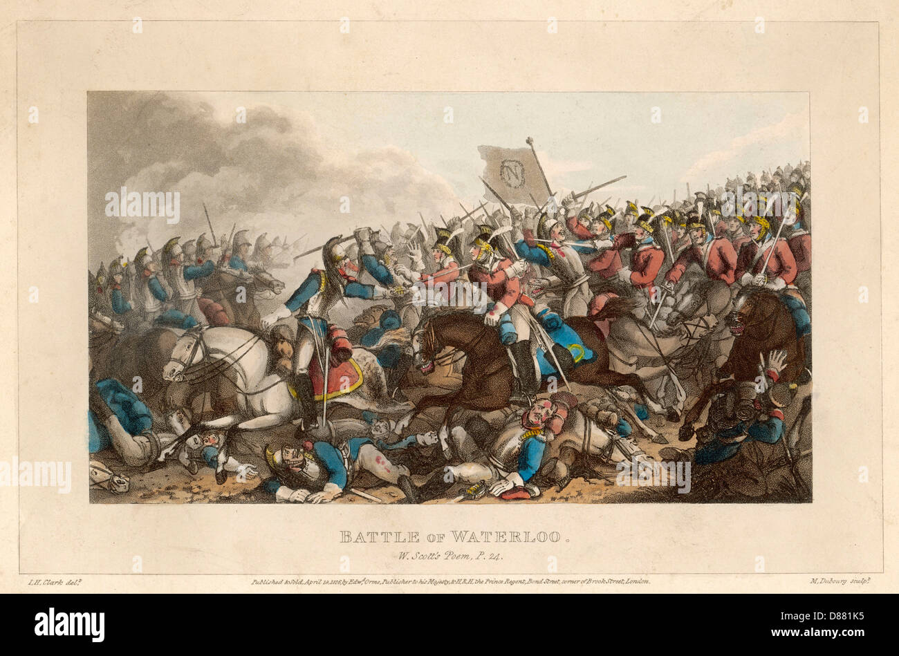 GDW/1815 THE WATERLOO CAMPAIGN/駒未切断/日本語訳無し