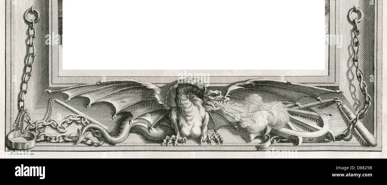 Classical Dragon Stock Photo