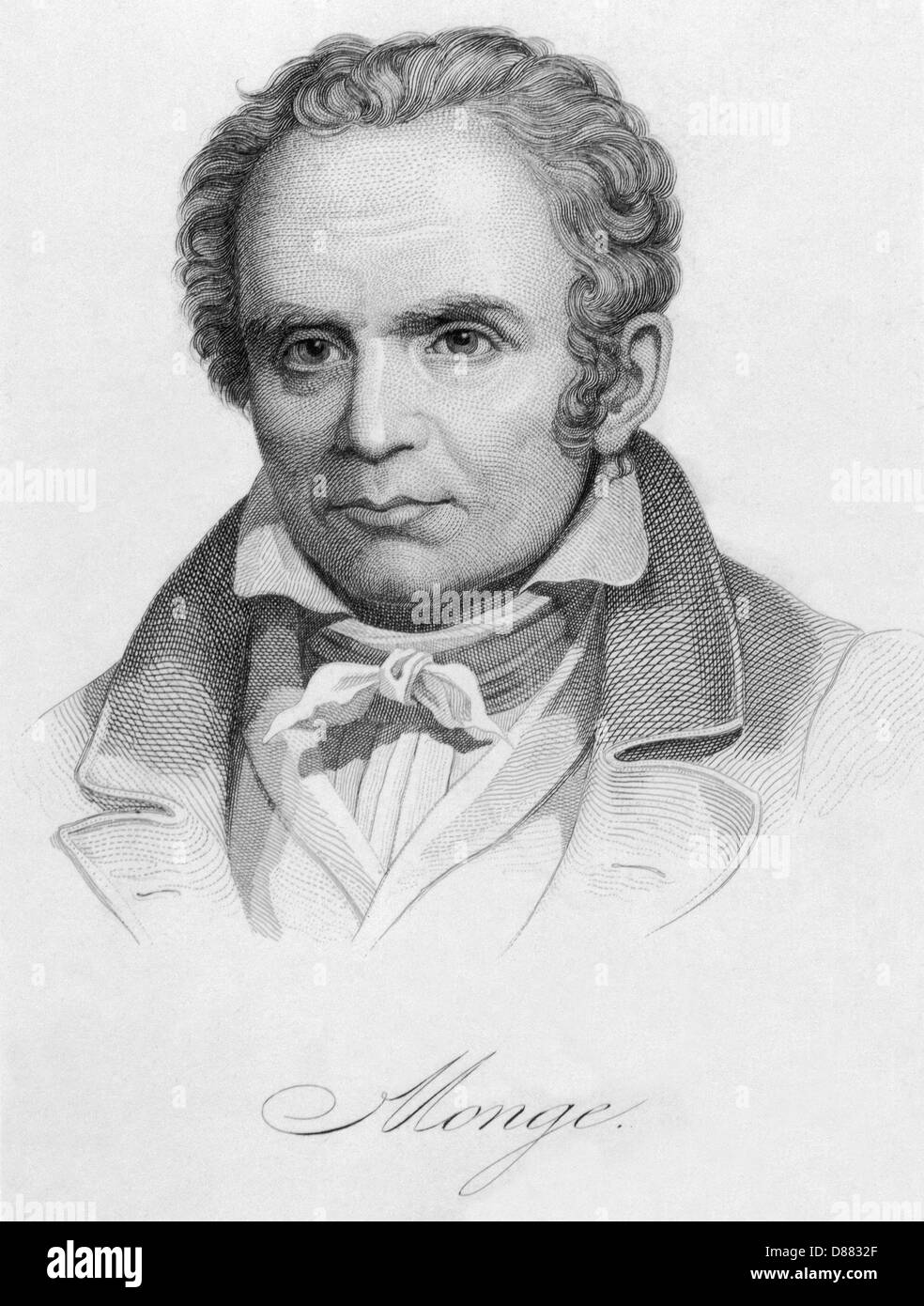 Mathematician gaspard monge Black and White Stock Photos & Images Alamy