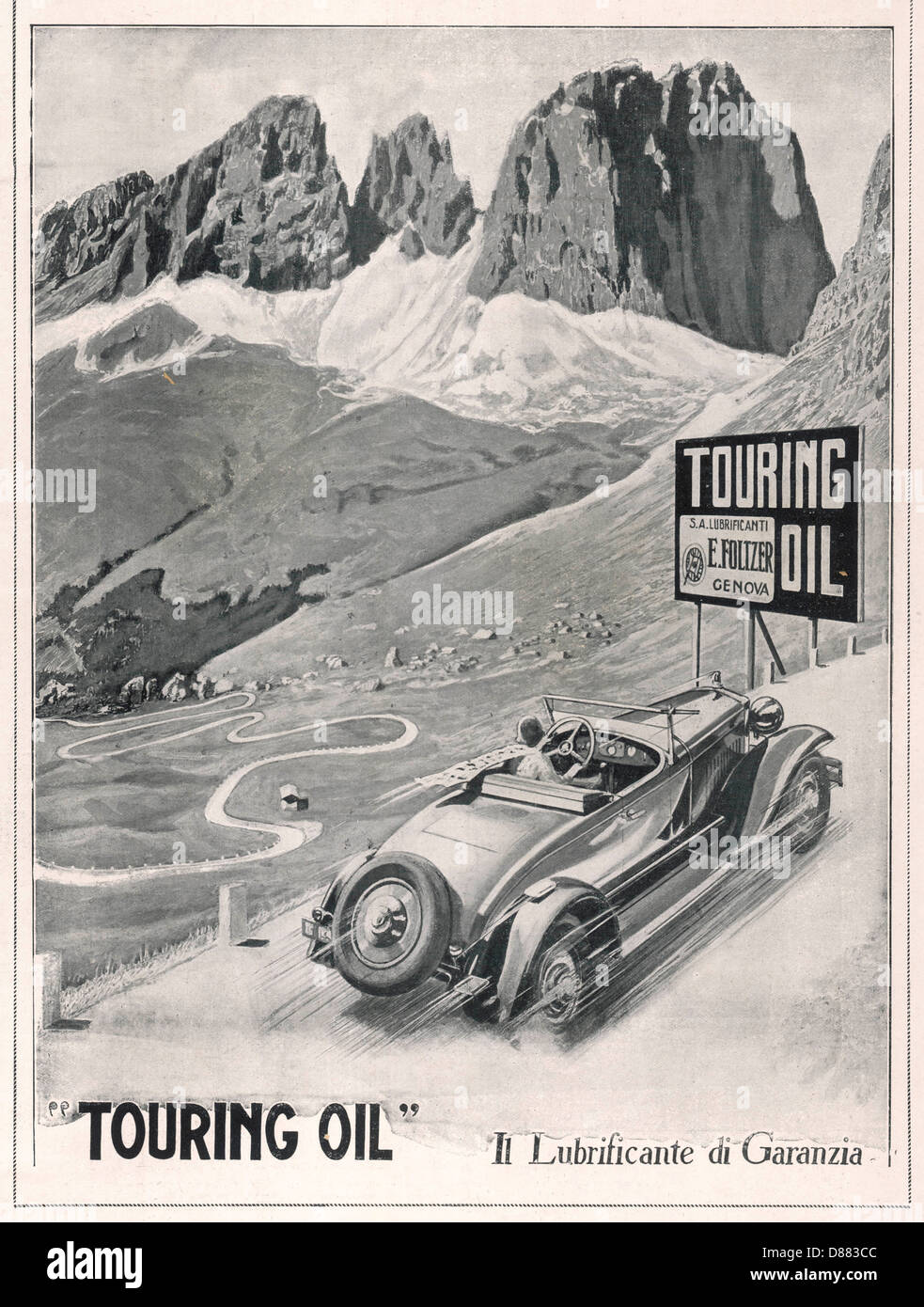 Publicité Ancienne Originale Standard Motor Oil - 1928 - Issue De Magazine - Format 28x37cm