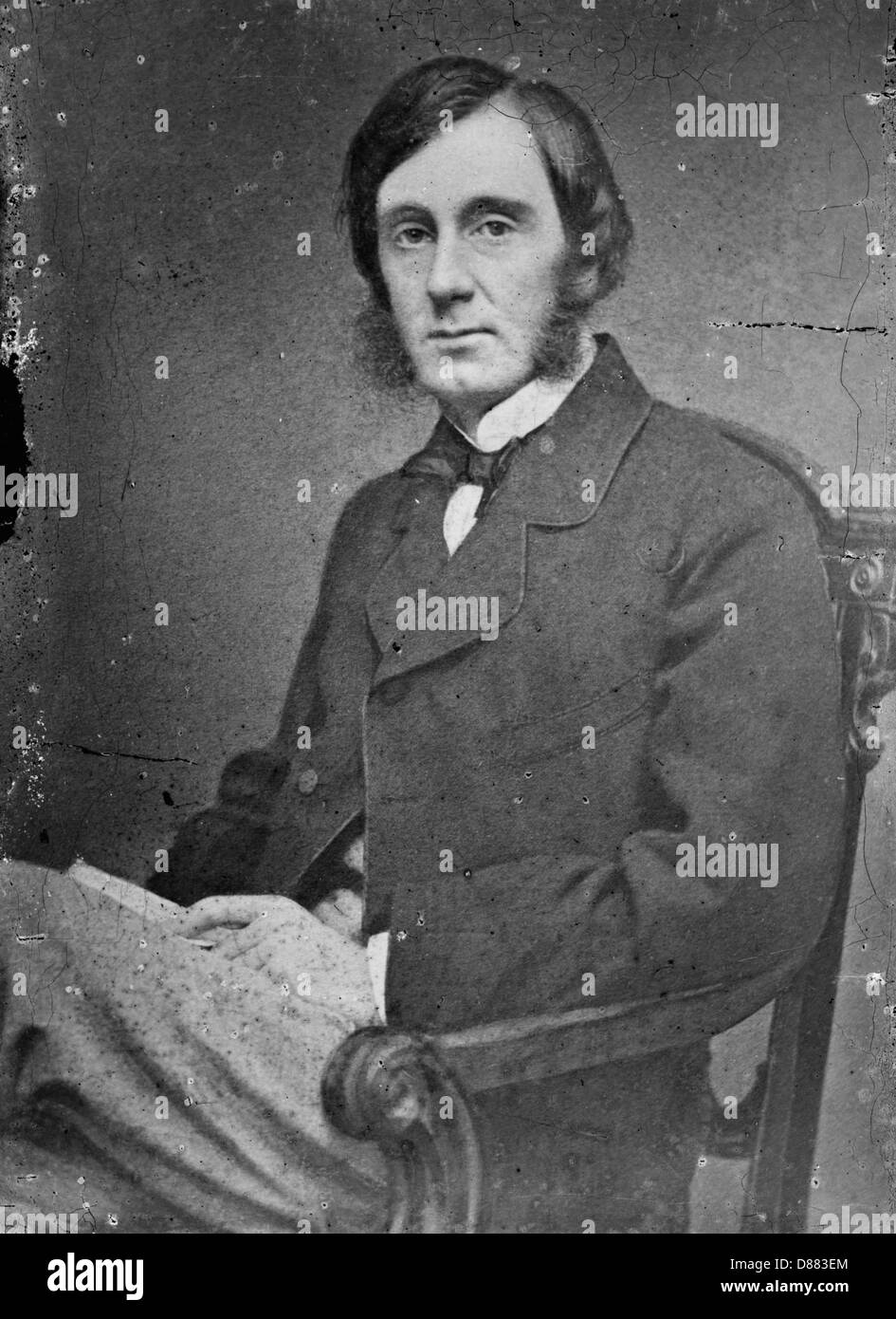 George William Curtis - Brady-Handy. Stock Photo