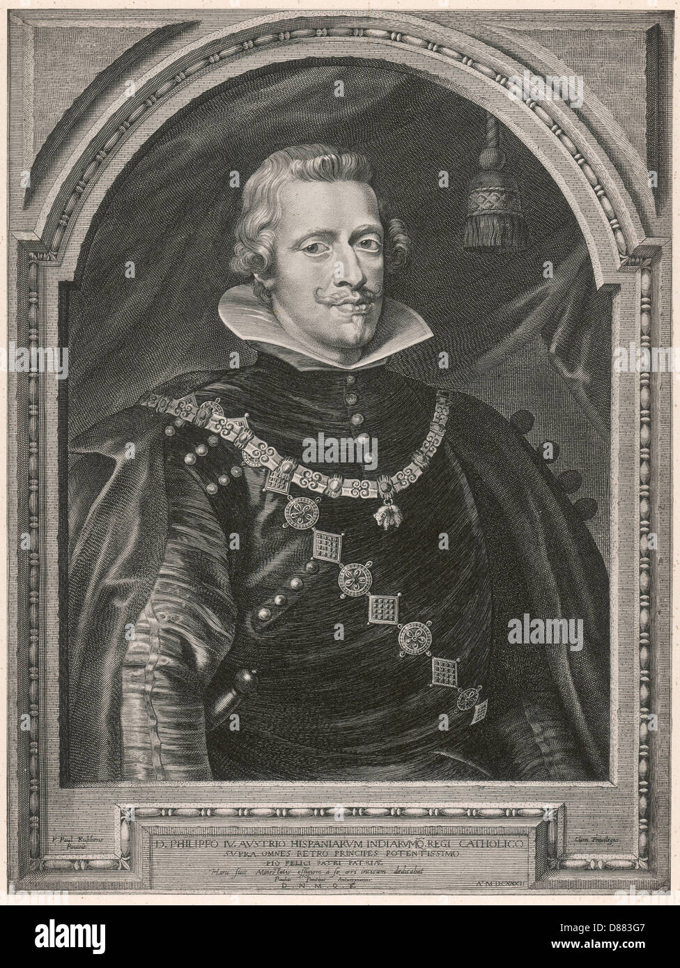 PHILIP IV/SPAIN/FURSTEN Stock Photo