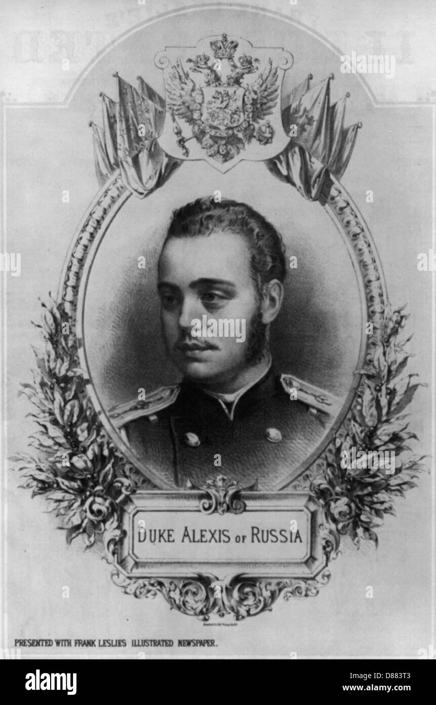 Grand Duke Alexei Alexandrovich Stock Photo - Alamy