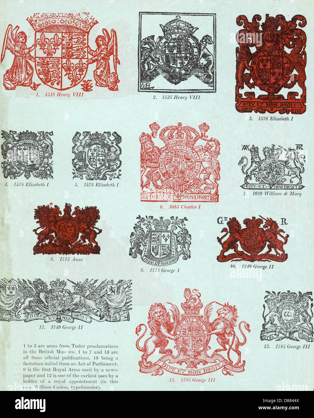 BRITISH COATS OF ARMS Stock Photo Alamy