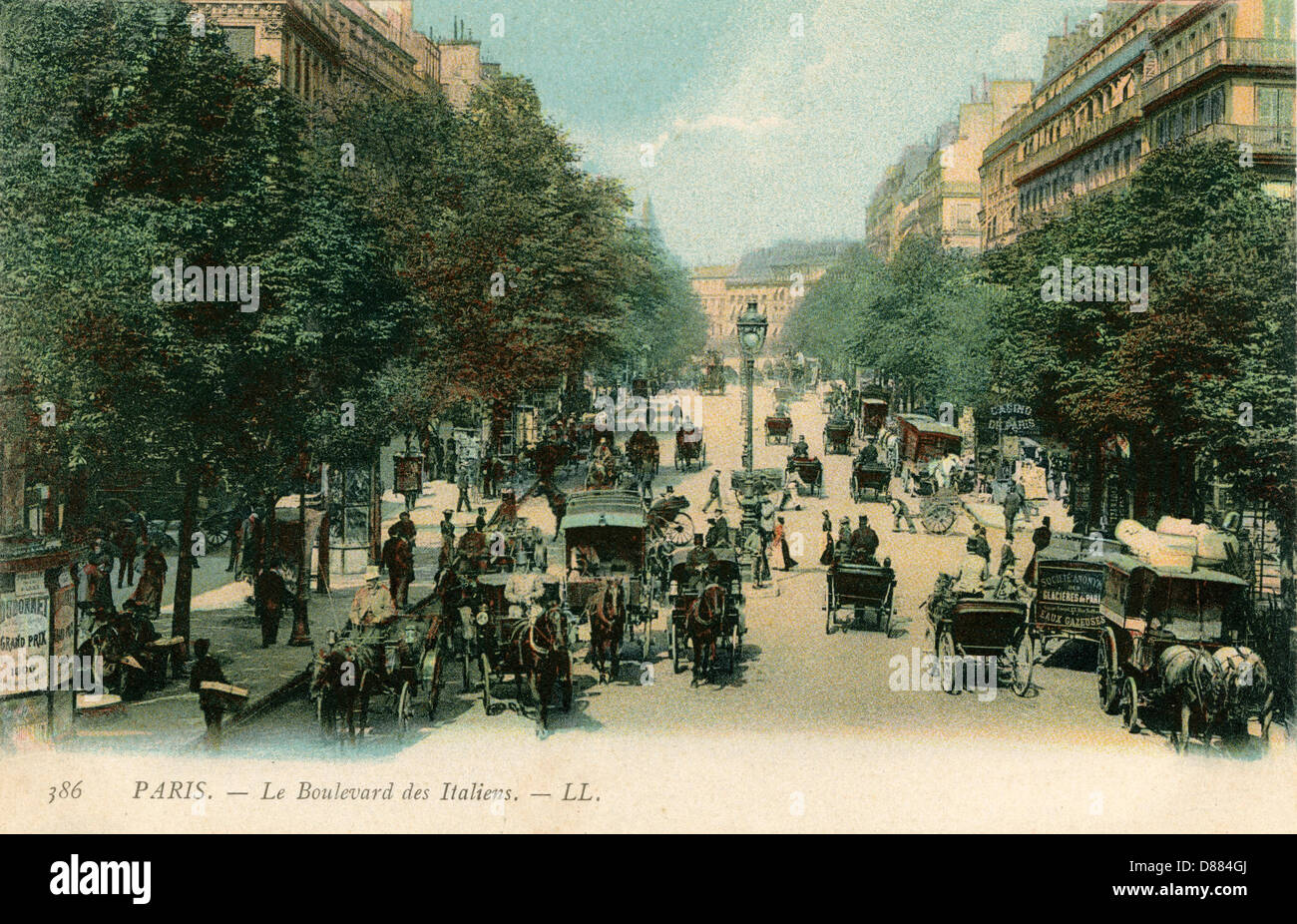 Wide Paris Boulevard High Resolution Stock Photography and Images - Alamy