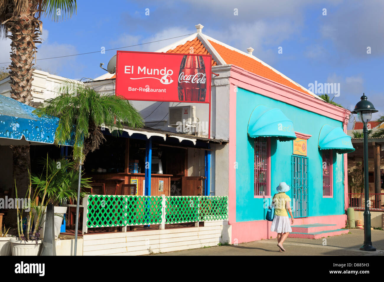 Store on Kaya Grandi,Kralendijk,Bonaire,Caribbean Stock Photo Alamy