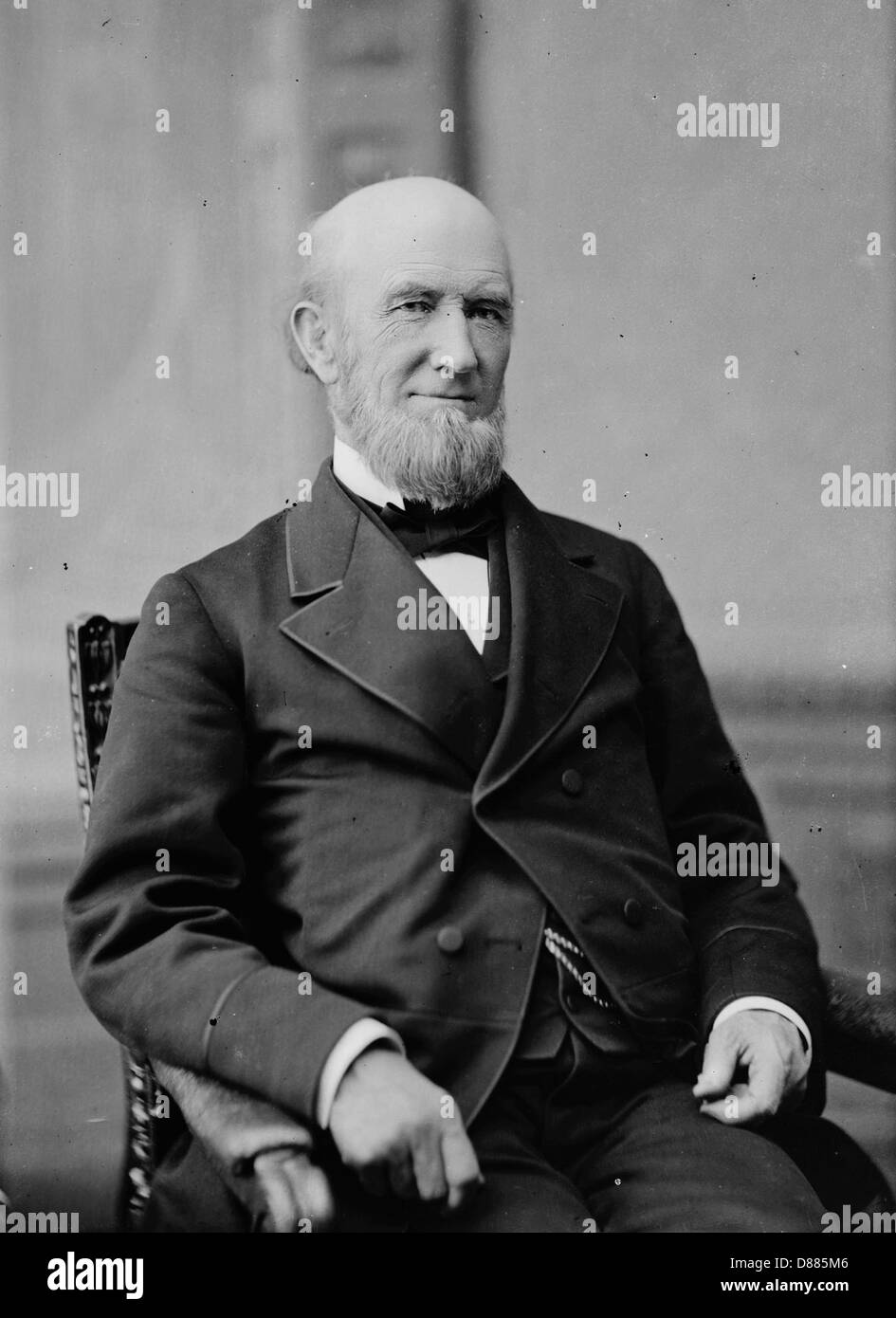 James Buchanan Eads - Brady-Handy. Stock Photo