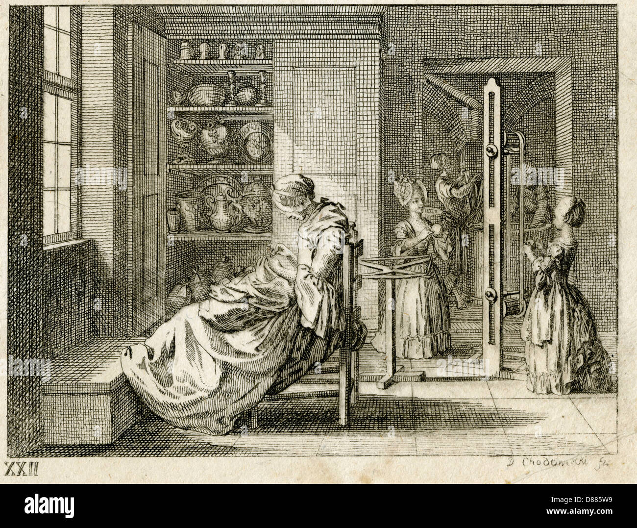 Weaving and Spinning Stock Photo Alamy