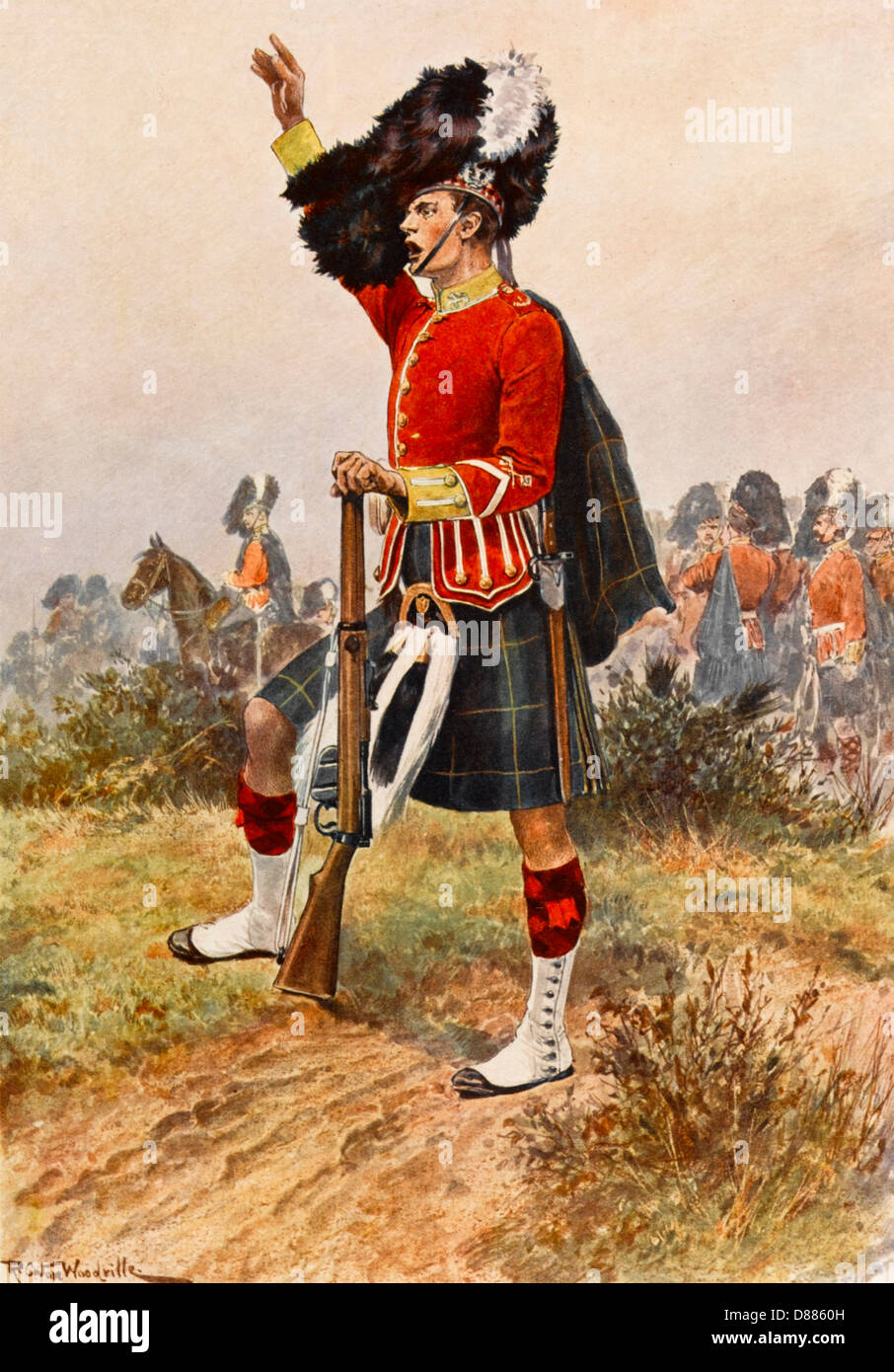 Gordon Highlanders Hi res Stock Photography And Images Alamy