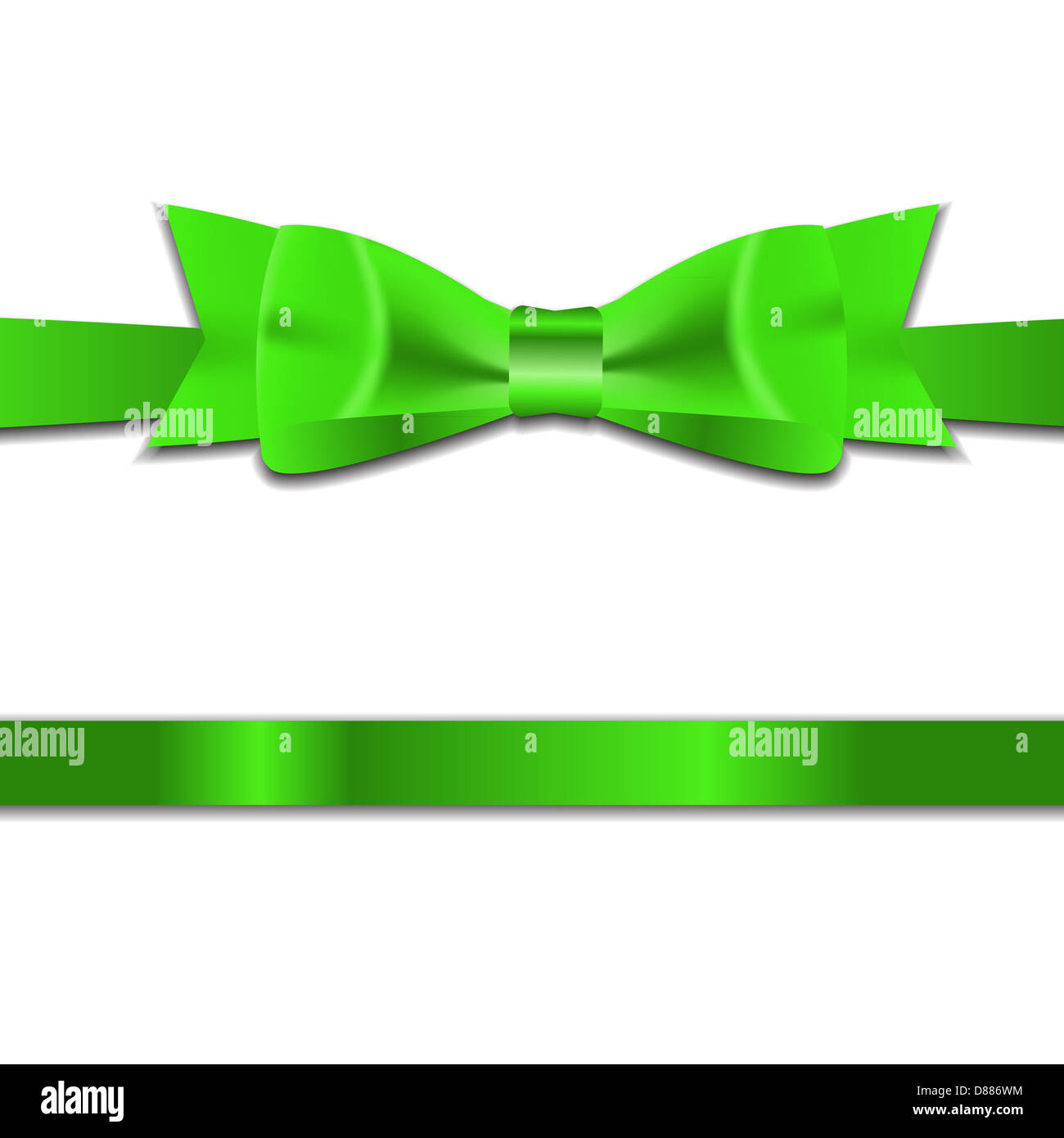 Beautyful Gift Ribbon . Vector illustration Stock Photo - Alamy