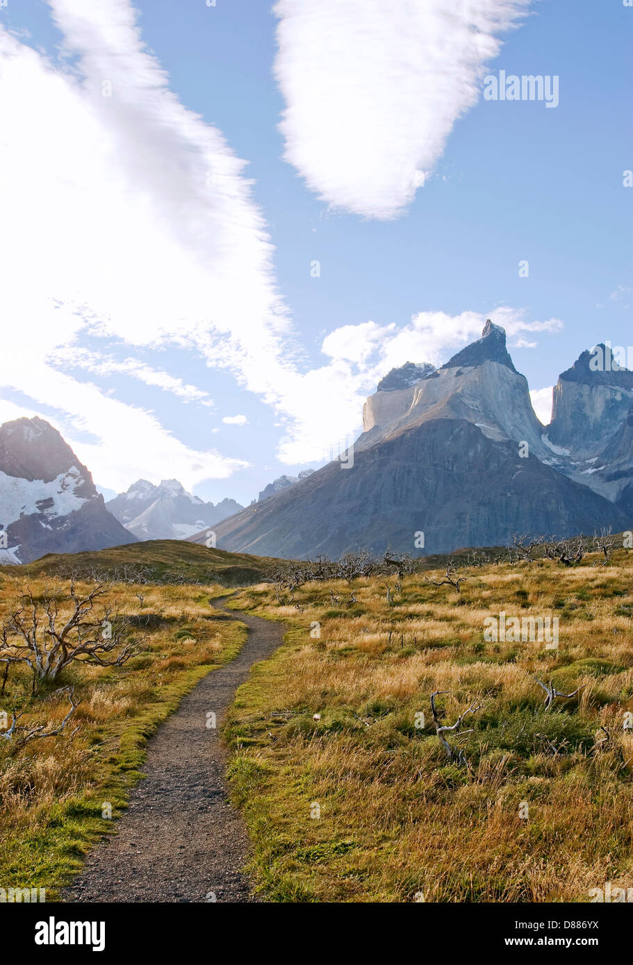 Torres del Paine National Park, Chile Stock Photo