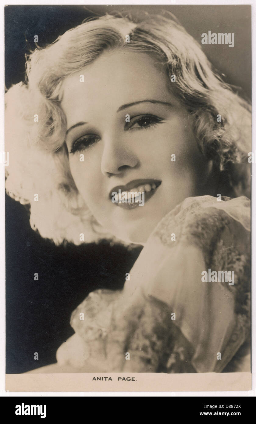 Anita Page 1910 2008 Stock Photo - Alamy