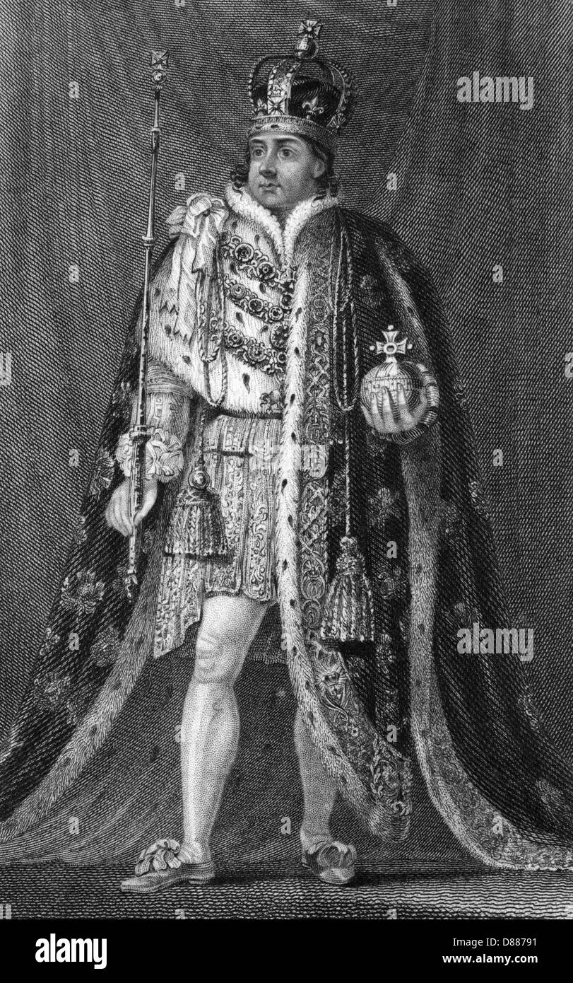 KING GEORGE IV Stock Photo - Alamy