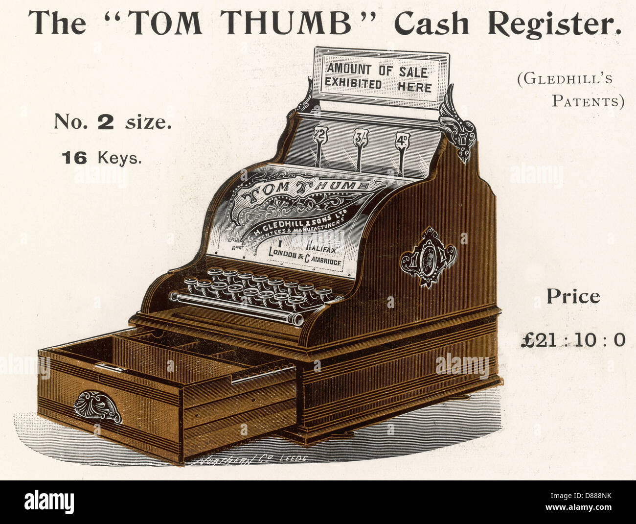tom thumb cash register