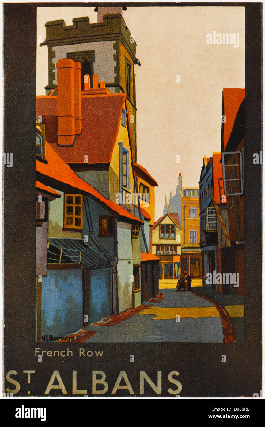 St Albans Penrose 1926 Stock Photo