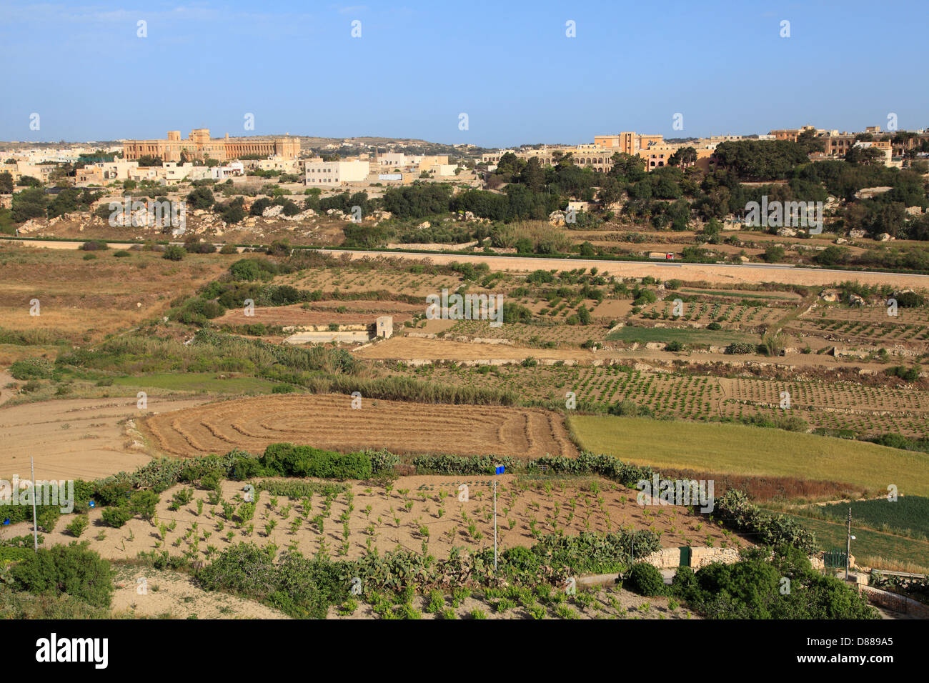 Fields Agriculture Malta High Resolution Stock Photography and Images Alamy