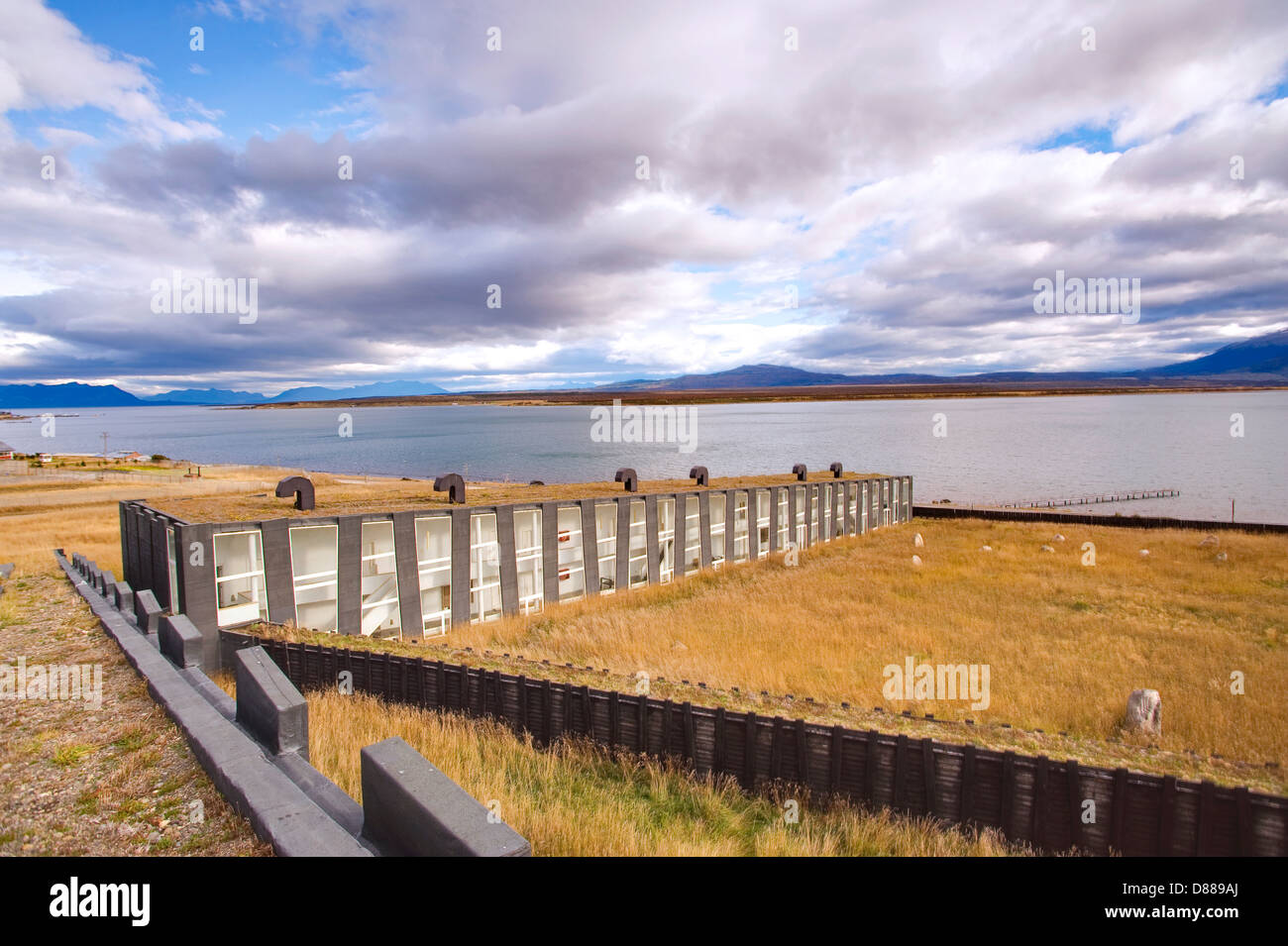 Hotel Remota in Puerto Natales, Chile Stock Photo - Alamy