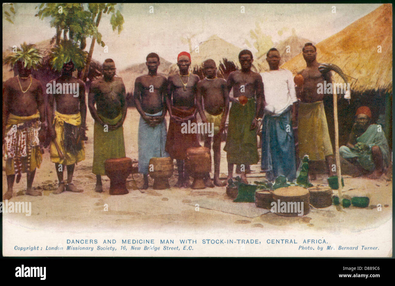 Racial C Africa Med Man Stock Photo