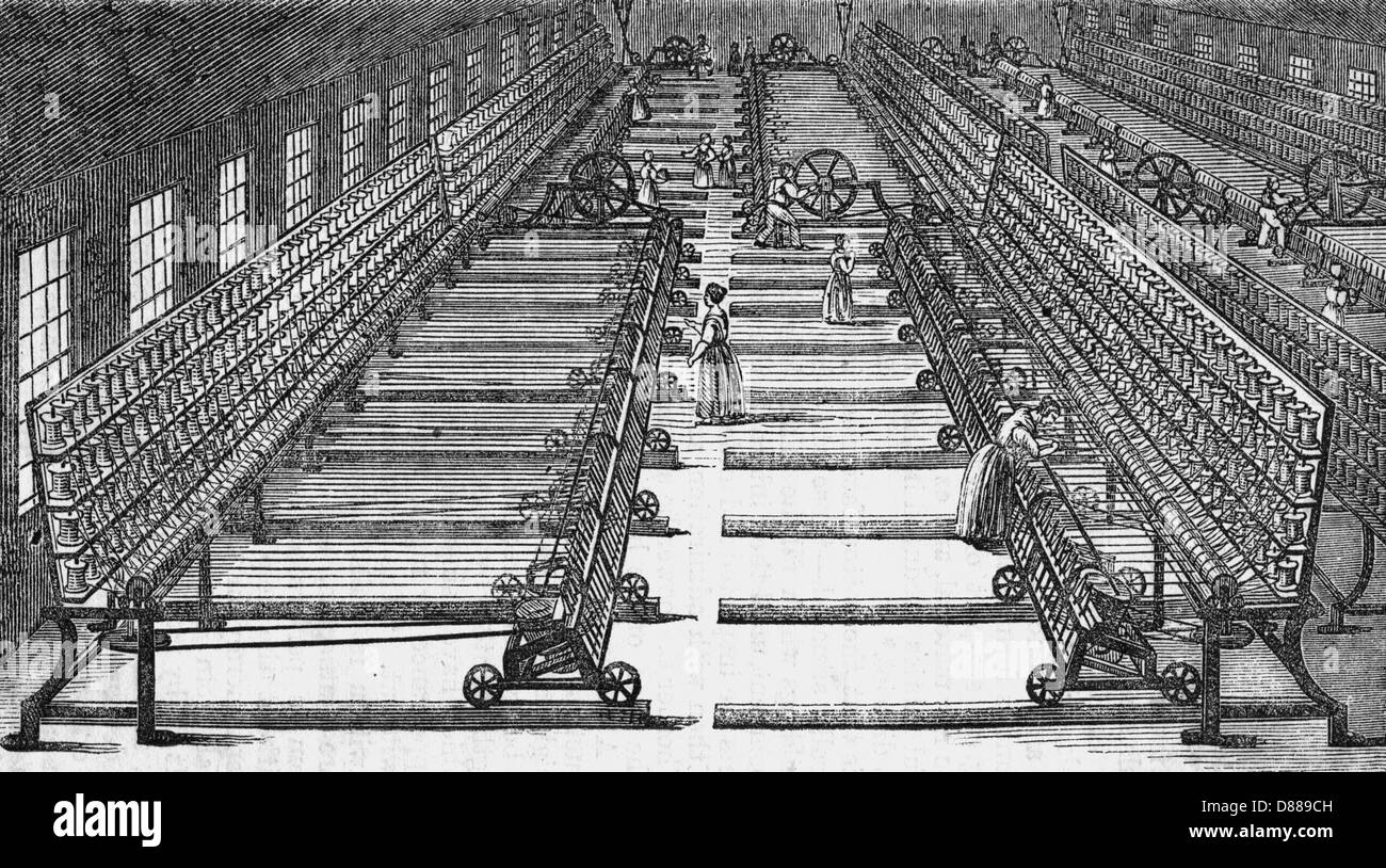 Cotton spinning industry hires stock photography and images Alamy