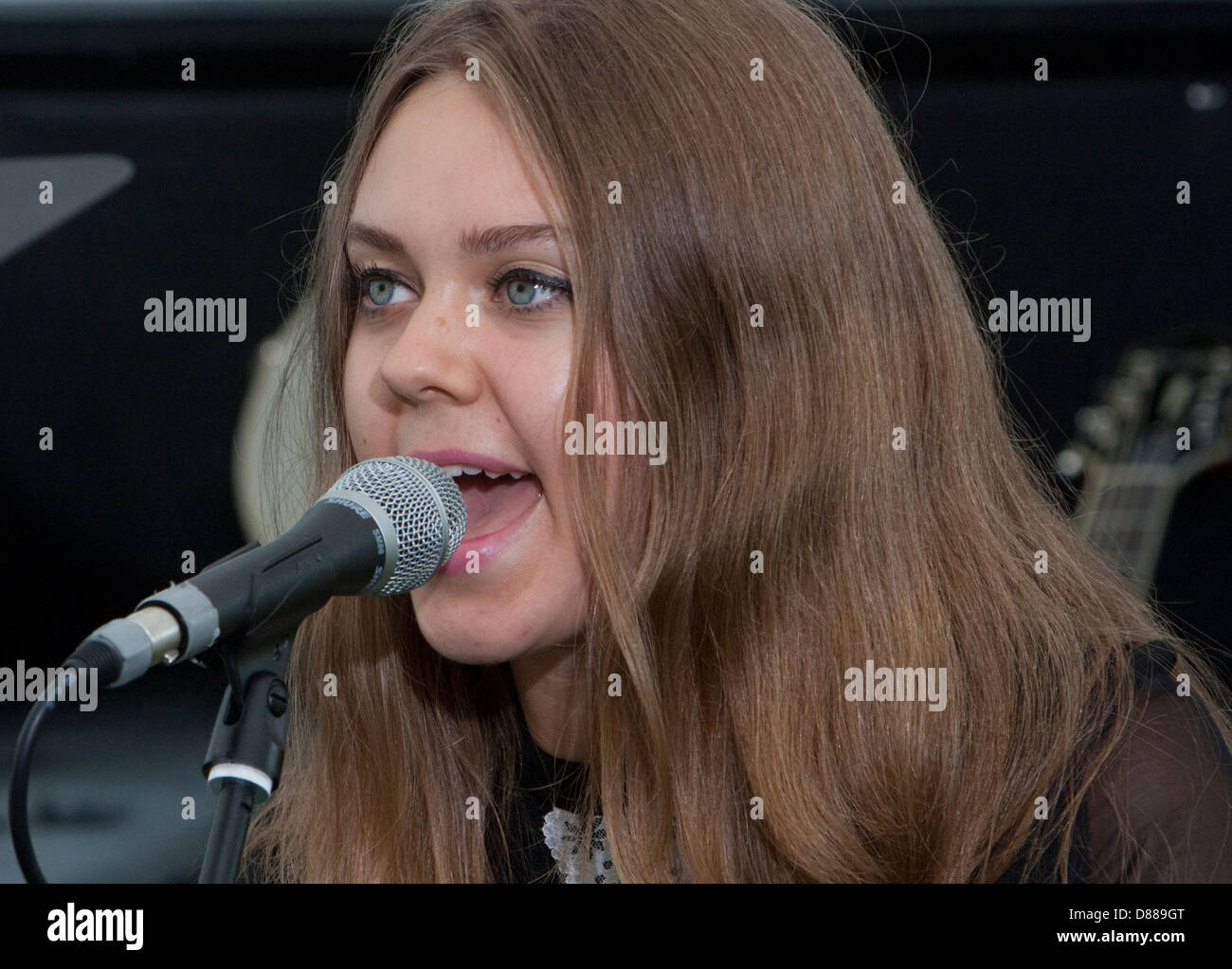 JOHANNA Söderberg FROM THE SWEDISH FOLK MUSIC DUO FIRST AID KIT PERFOM