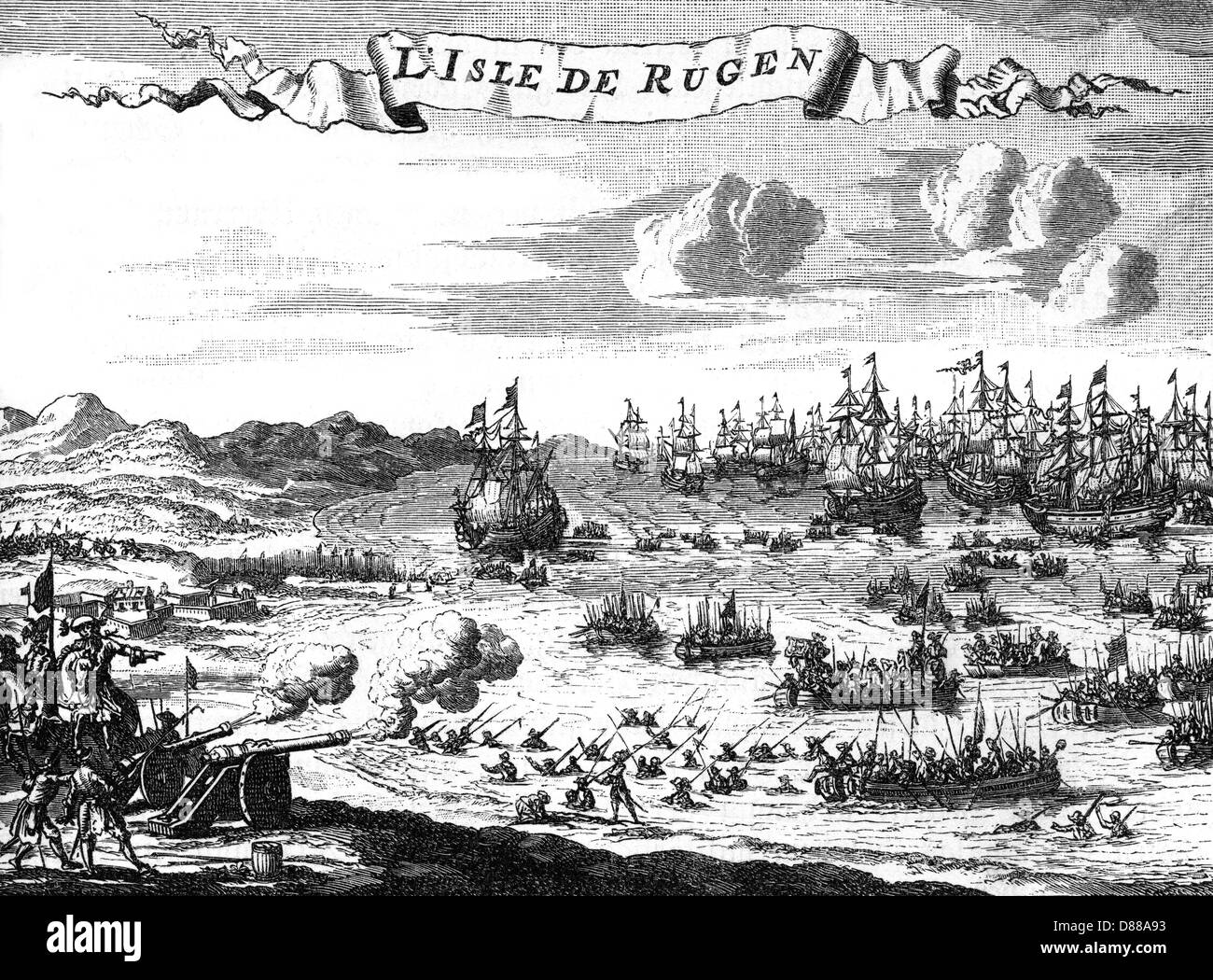 PRUSSIANS TAKE RUGEN Stock Photo - Alamy