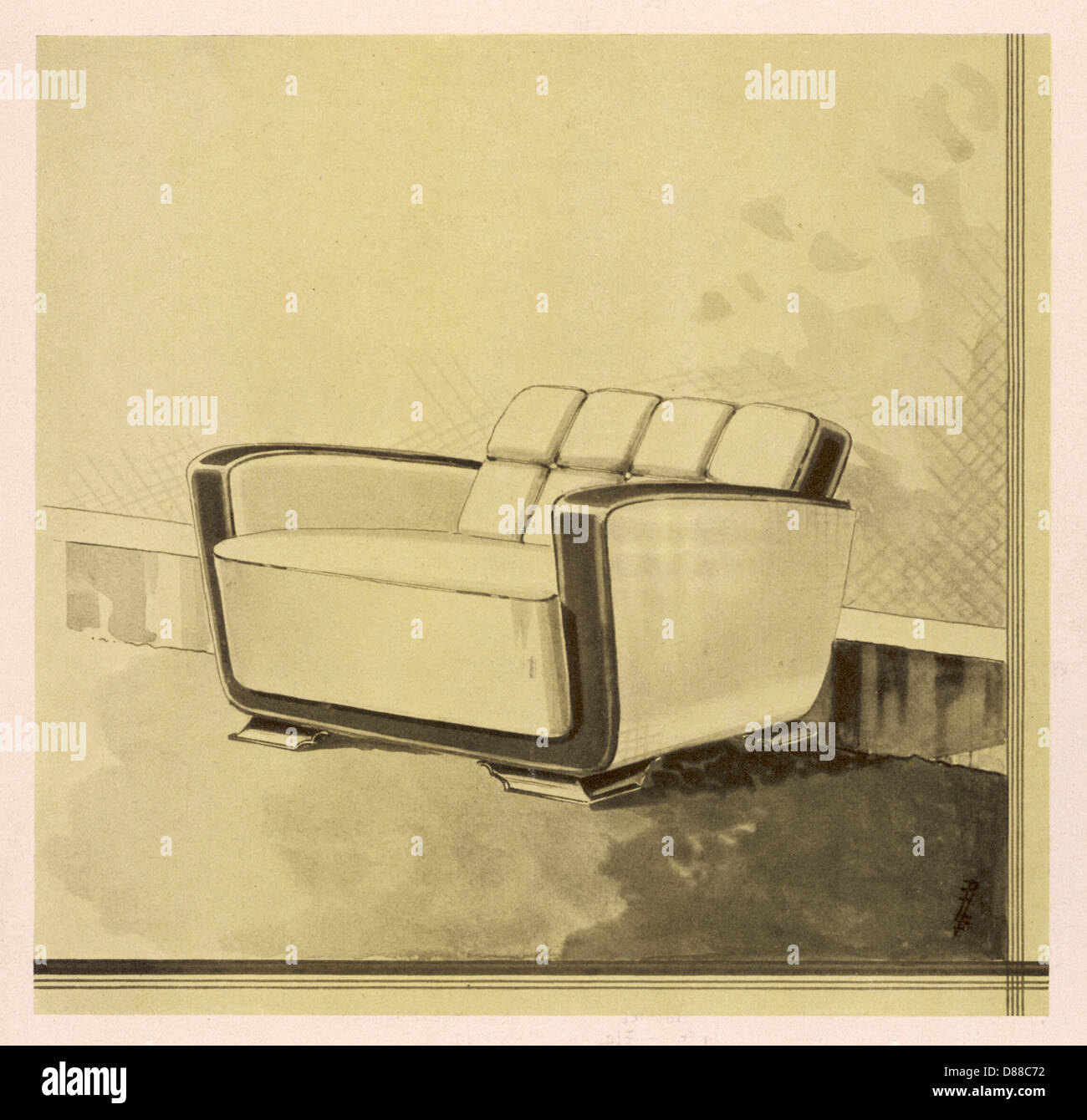 GERMAN CHAIR 1934 Stock Photo Alamy