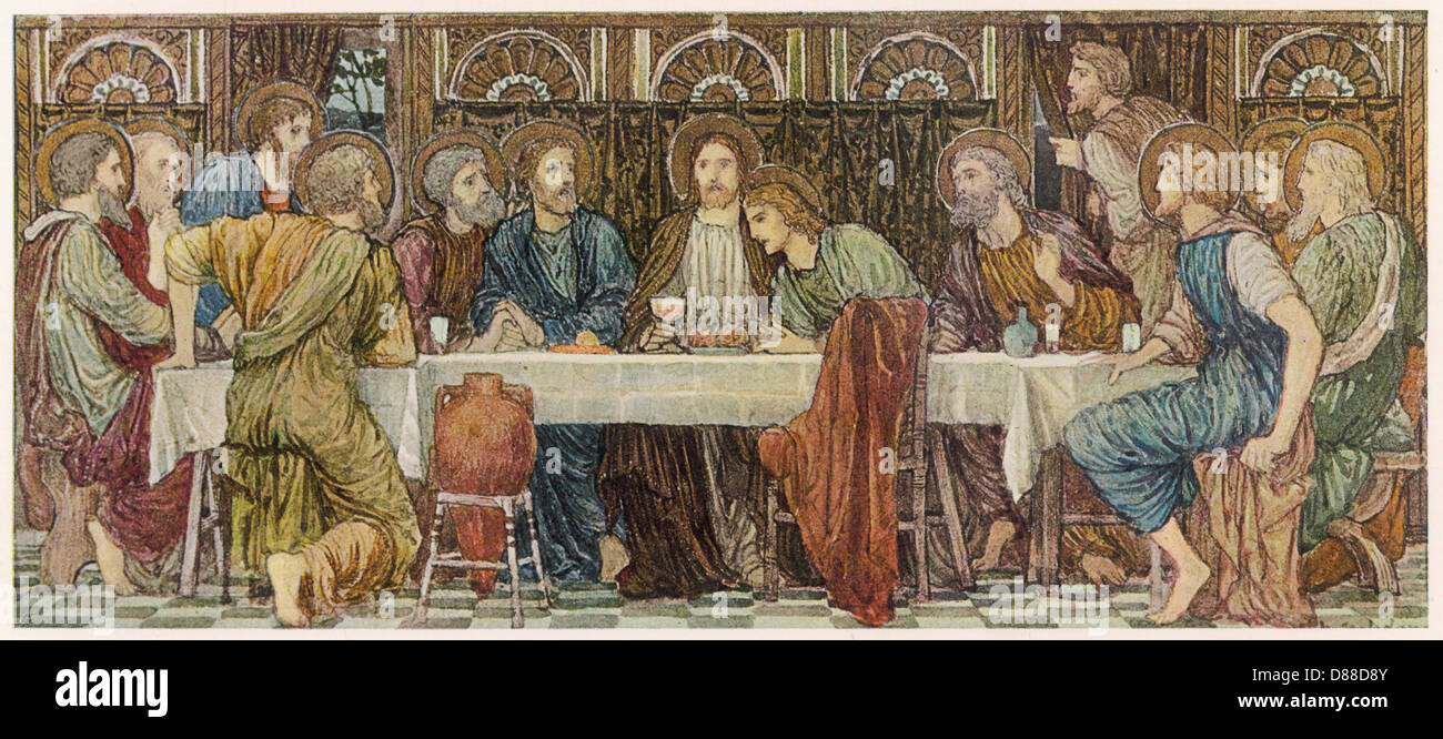 Last Supper Holiday Stock Photo