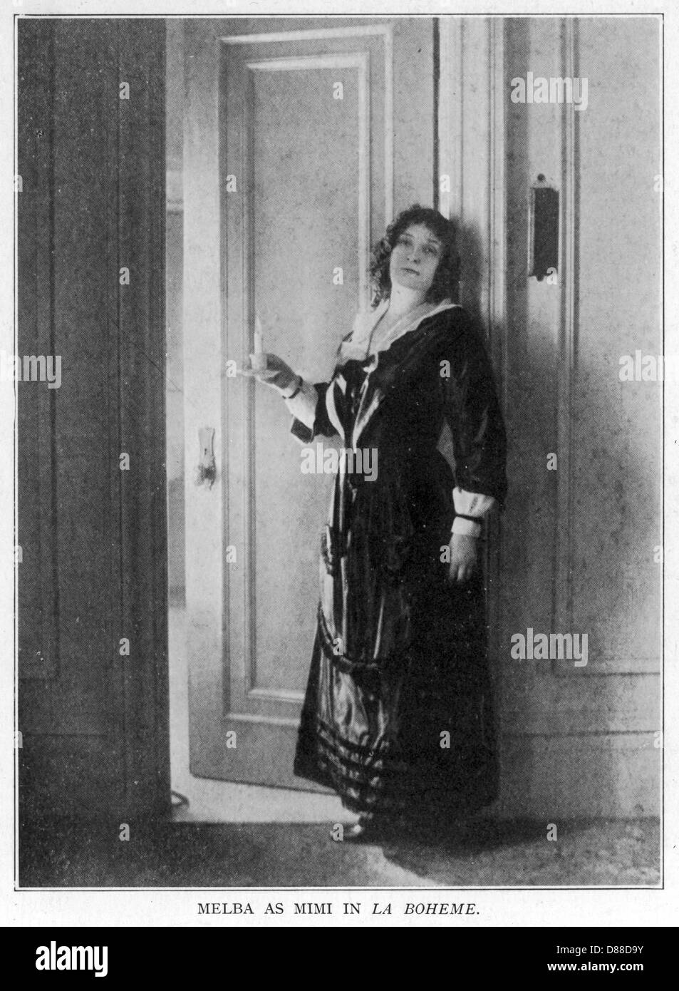 Puccini Boheme Melba Stock Photo Alamy