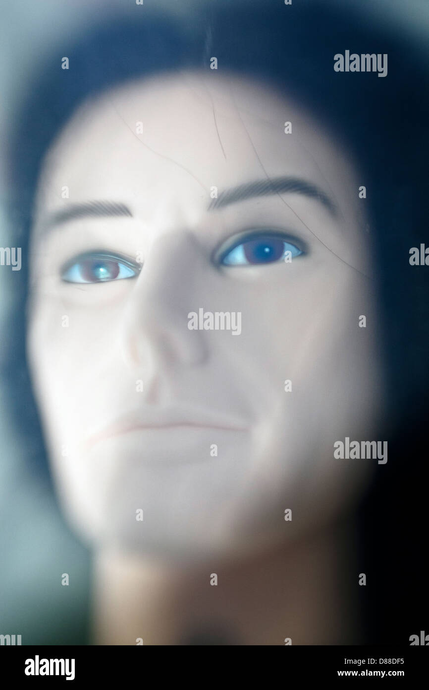 Creepy mannequin heads Stock Photo Alamy