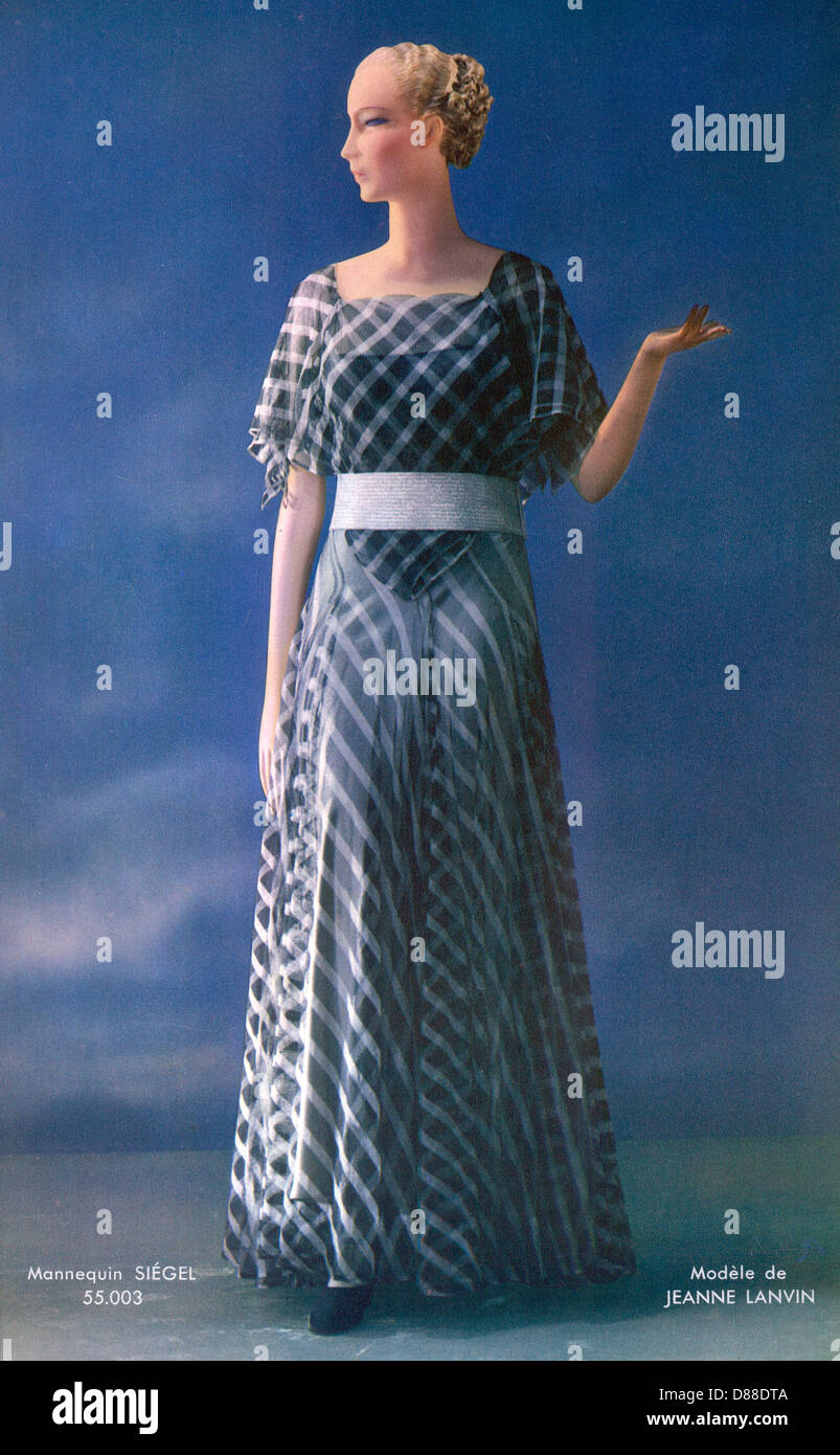 jeanne lanvin blue dress Rare 1950s Lanvin Castillo Demi-Couture Blue Silk Dress & Jacket   Shrimpton Couture