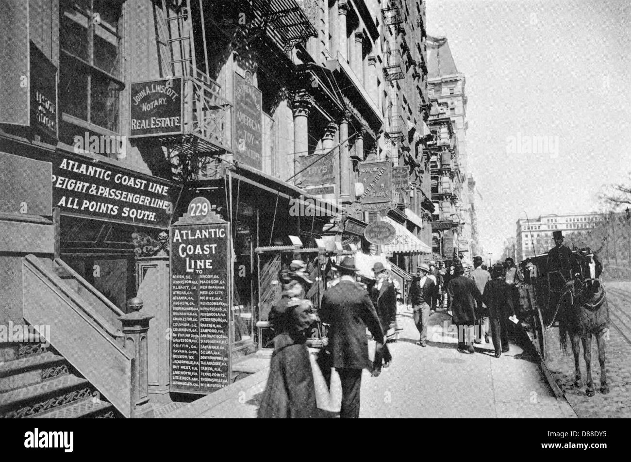 New York Broadway 1895