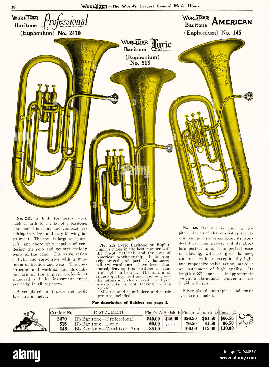 Wurlitzer lyric cornet serial numbers diagram