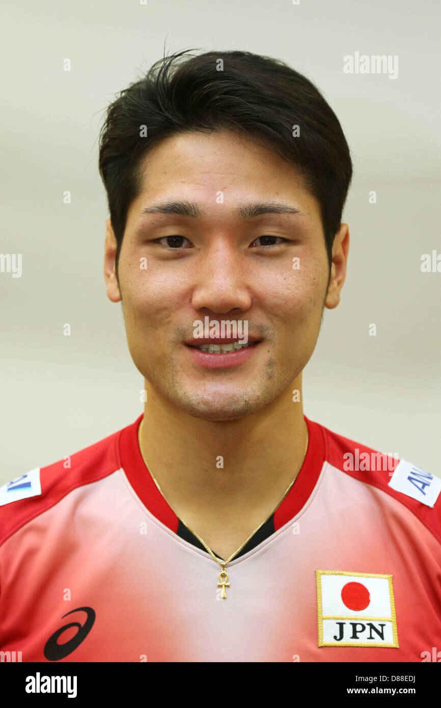 Yusuke Ishijima (JPN), May 21, 2013 Volleyball Press Conference of
