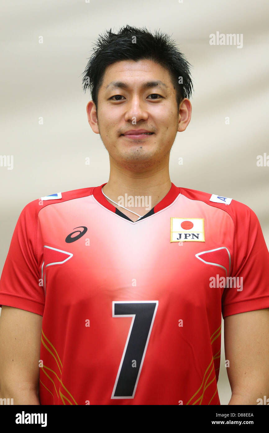 Masashi Kuriyama (JPN), May 21, 2013 - Volleyball : Press Conference of ...