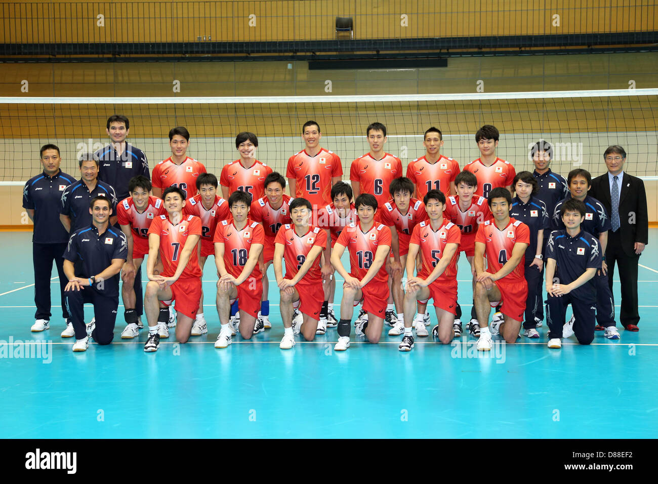 Japan team group line up jpn may hi-res stock photography and images ...