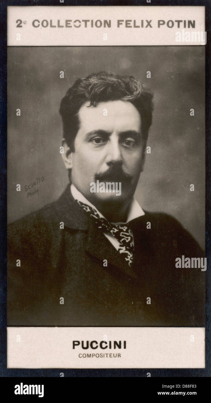 Giacomo puccini 1858 1924 italian opera hi-res stock photography and ...