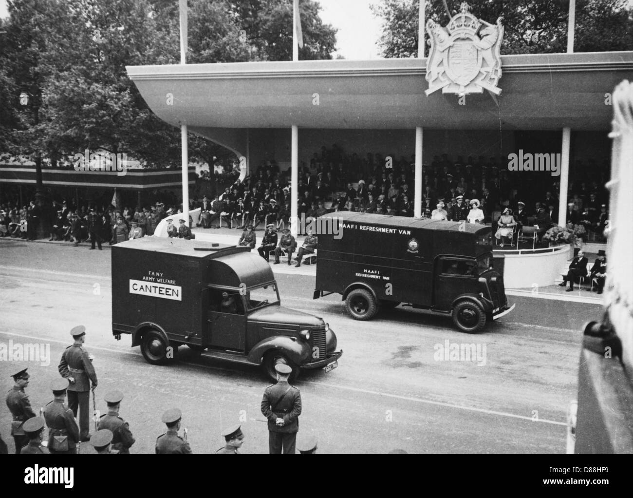 VICTORY DAY PARADE Stock Photo